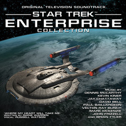 Star Trek: Enterprise Collection Soundtrack (Paul Baillargeon, David Bell, Velton Ray Bunch, Jay Chattaway, John Frizzell, Kevin Kiner, Dennis McCarthy, Mark McKenzie, Lalo Schifrin, Brian Tyler) - CD cover