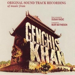 Genghis Khan Soundtrack (Dusan Radic) - CD cover