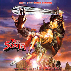 Red Sonja Soundtrack (Ennio Morricone) - CD cover