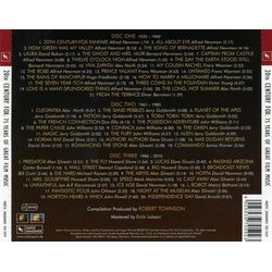 20th Century Fox: 75 Years Of Great Film Music Soundtrack (Various Artists) - CD Back cover