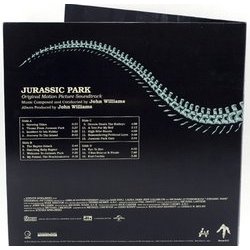 Jurassic Park Soundtrack (John Williams) - cd-inlay