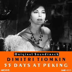 55 Days at Peking Soundtrack (Dimitri Tiomkin) - CD cover