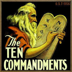 The Ten Commandments Soundtrack (Elmer Bernstein) - CD cover