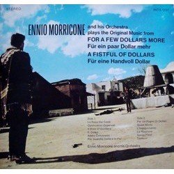 For a Few Dollars More / A Fistful of Dollars Soundtrack (Ennio Morricone) - CD Back cover