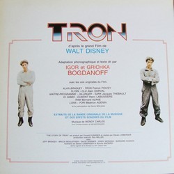 The Story of Tron Soundtrack (Wendy Carlos) - cd-inlay