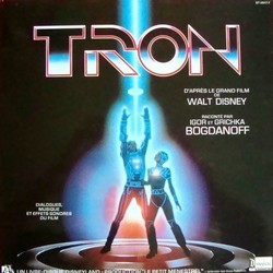 The Story of Tron Soundtrack (Wendy Carlos) - CD cover