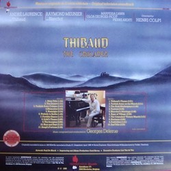 Thibaud Chevalier des Croisades Soundtrack (Georges Delerue) - CD Back cover