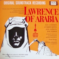 Lawrence of Arabia Soundtrack (Maurice Jarre) - CD cover