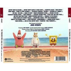 The SpongeBob Movie: Sponge Out of Water Soundtrack (John Debney) - CD Back cover