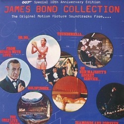 James Bond Collection Soundtrack (Various Artists, John Barry, Monty Norman) - CD cover