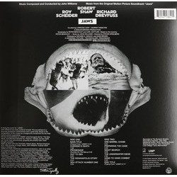 Jaws Soundtrack (John Williams) - CD Back cover