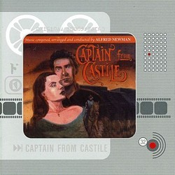 Captain from Castile Soundtrack (Alfred Newman) - CD cover