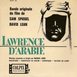 Lawrence d'Arabie Soundtrack (Maurice Jarre) - CD cover