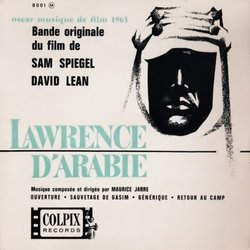 Lawrence d'Arabie Soundtrack (Maurice Jarre) - CD cover