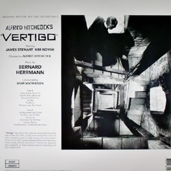 Vertigo Soundtrack (Bernard Herrmann) - cd-inlay