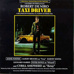 Taxi Driver Soundtrack (Bernard Herrmann) - CD cover