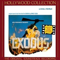 Exodus Soundtrack (Ernest Gold) - CD cover