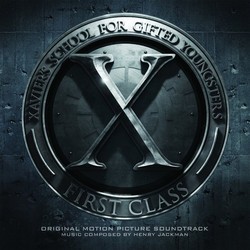 X-Men: First Class Soundtrack (Henry Jackman) - CD cover