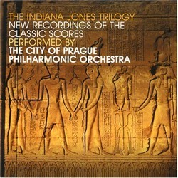 The Indiana Jones Trilogy Soundtrack (John Williams) - CD cover