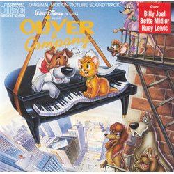 Oliver & Company Soundtrack (Various Artists, J.A.C. Redford) - CD cover