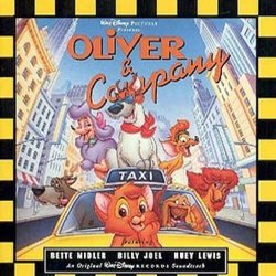 Oliver & Company Soundtrack (Various Artists, J.A.C. Redford) - CD cover