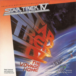 Star Trek IV: The Voyage Home Soundtrack (Leonard Rosenman) - CD cover