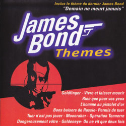 James Bond Themes Soundtrack (Various Artists, John Barry, Bill Conti, Marvin Hamlisch) - CD cover