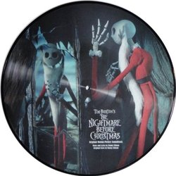 The Nightmare Before Christmas Soundtrack (Danny Elfman) - CD cover