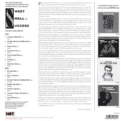 Sweet Smell of Success Soundtrack (Elmer Bernstein) - CD Back cover