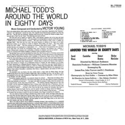 Around The World in 80 Days Soundtrack (Victor Young) - CD Back cover