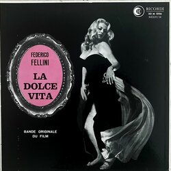 La Dolce Vita Soundtrack (Nino Rota) - CD cover