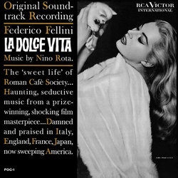 La Dolce Vita Soundtrack (Nino Rota) - CD cover