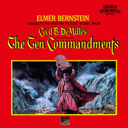 The Ten Commandments Soundtrack (Elmer Bernstein) - CD cover