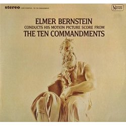 The Ten Commandments Soundtrack (Elmer Bernstein) - CD cover