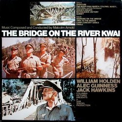 The Bridge on the River Kwai Soundtrack (Malcolm Arnold) - CD Back cover