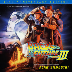 Back to the Future Part III Soundtrack (Alan Silvestri) - CD cover