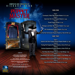 Puppet Master Soundtrack (Richard Band) - CD Back cover