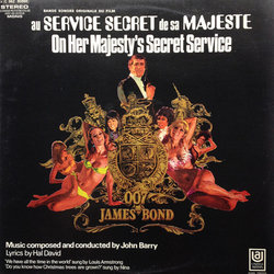 On Her Majesty's Secret Service Soundtrack (John Barry) - CD cover