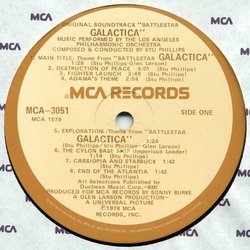 Battlestar Galactica Soundtrack (Stu Phillips) - cd-inlay