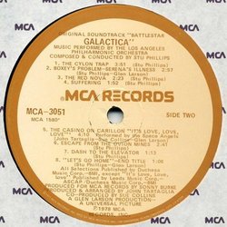 Battlestar Galactica Soundtrack (Stu Phillips) - cd-inlay