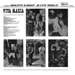 Viva Maria! Soundtrack (Georges Delerue) - CD Back cover