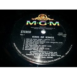 King of Kings Soundtrack (Mikls Rzsa) - cd-inlay