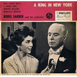 A King in New York Soundtrack (Charles Chaplin, Boris Sarbek) - CD cover