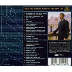 On Her Majesty's Secret Service Soundtrack (Various Artists, John Barry) - CD Back cover