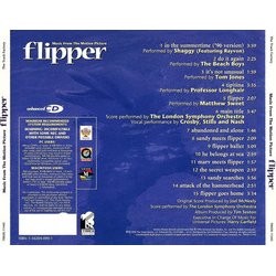 Flipper Soundtrack (Joel McNeely) - CD Back cover