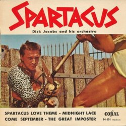 Spartacus Soundtrack (Alex North) - CD cover