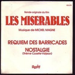 Les Misrables Soundtrack (Michel Magne) - CD cover