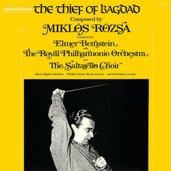 The Thief of Bagdad Soundtrack (Mikls Rzsa) - CD cover