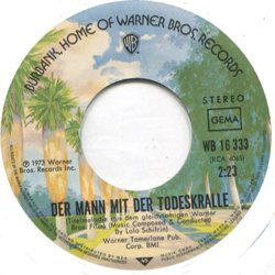 Der Mann mit der Todeskralle Soundtrack (Lalo Schifrin) - cd-inlay