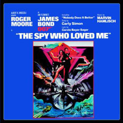 The Spy Who Loved Me Soundtrack (Marvin Hamlisch, Carly Simon) - CD cover